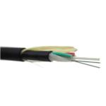 Single Mode ADSS All Dielectric Fiber Optic Cable 12 24 48 96 Core For Aerial