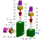 National 12P160/ 14P220, 9P100 mud pump fluid end liner, zirconia liner,