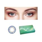14.5mm Colored Light Green Contact Lenses Non Prescription For Dark Eyes