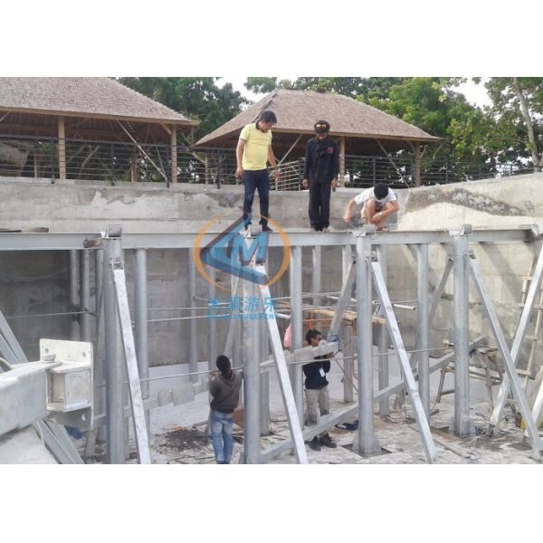 Wave Pool Equipment Flow Rider Surf Pool For Water Challenge