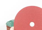5 Inch Sanding Discs 100mm Aluminum Oxide Resin Fiber Sanding Discs For Angle