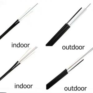 Wholesale Lszh Jacket Flat Drop Fiber Cable G652D/G657A1 Indoor Fiber Optic Cable from china suppliers