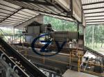 18.5W Stainless Steel Drum Rotary Potato Starch Machine