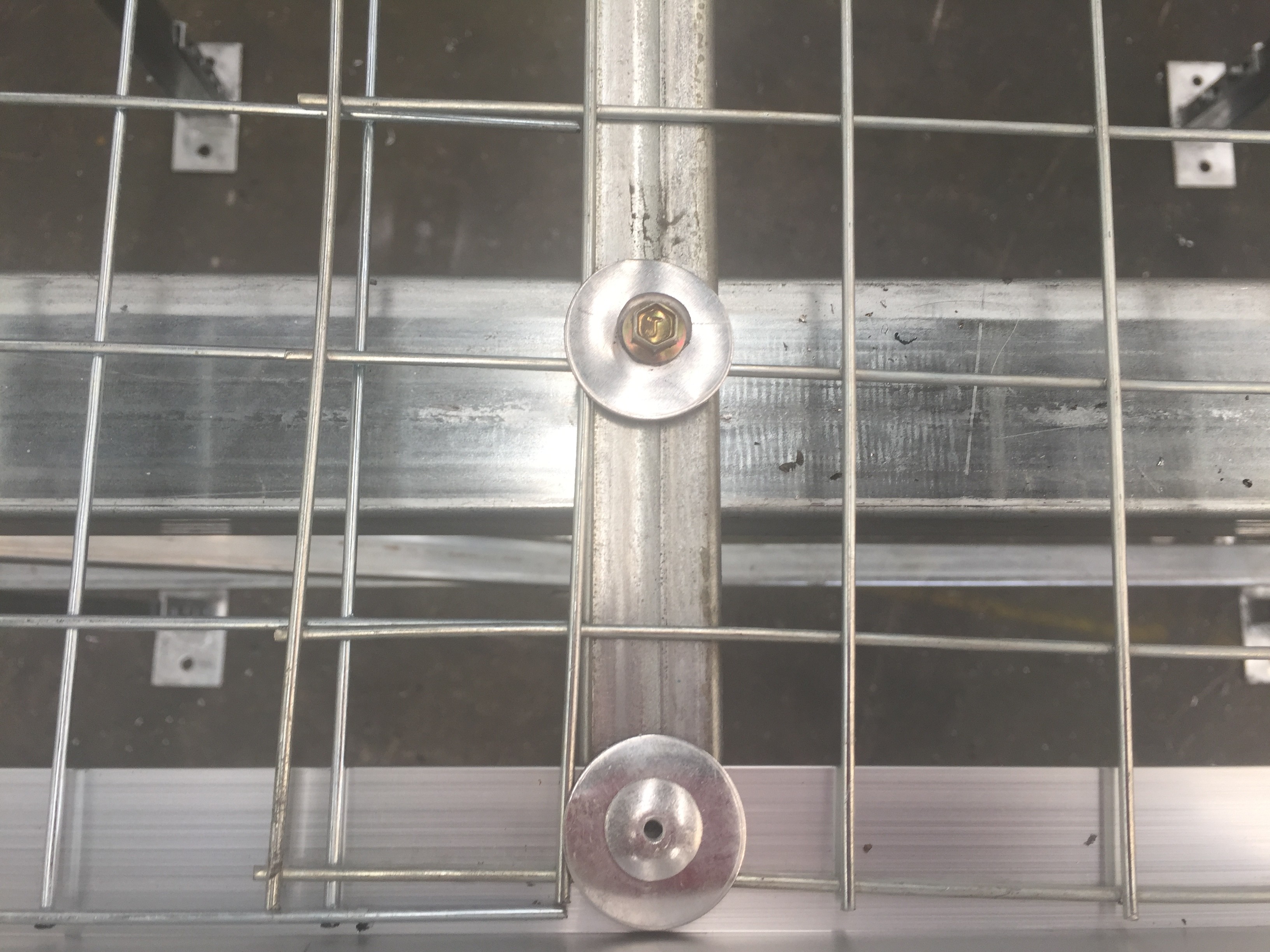 Reliable Galvanized Welded Wire Mesh Sheets / Welded Wire Garden Fence