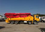 320kw Compact 46m Cement Boom Truck Actors 4141 For Concrete Transmission