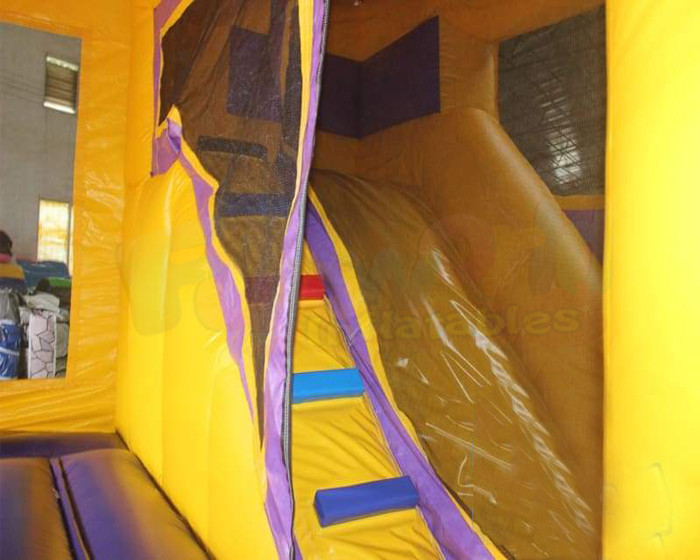 Kids Pink Jumping Combos Inflatable Bounce House For Hotel