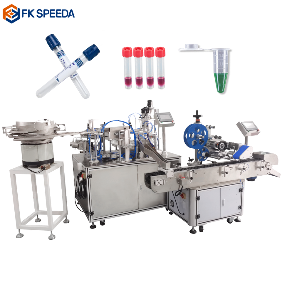 Small Liquid Plastic Tube Filling Sealing Machine for Nucleic Acid Extraction Reagents