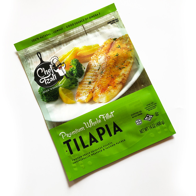 Low price bulk clear heat seal plastic standard sizes bag custom food pouch
