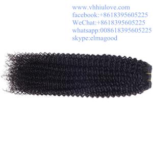 Wholesale high quality DHL Fedex fast delivery no shedding 100% virgin brazilian halo hair extensions from china suppliers
