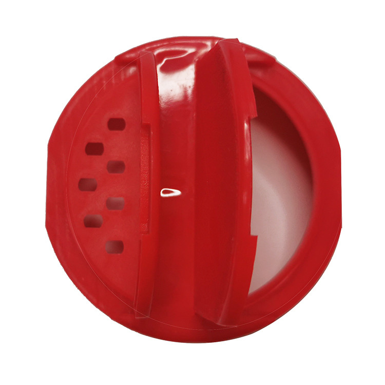 Transparant 80ml Glass Spice Containers With Plastic Caps