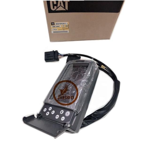 E320D E330D E336D CAT Digger Parts , Excavator Monitor LCD Panel 227-7698