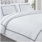 White Duvet Cover King 100% Cotton Hotel/Home Collection White Duvet Cover