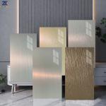 Simulated Metal Bamboo Charcoal Fiber Board Sound Absorbing