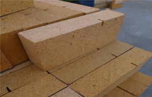 Wholesale Heat Resistant Chamotte Refractory Fire Bricks , Fireplace Insulated Firebrick from china suppliers