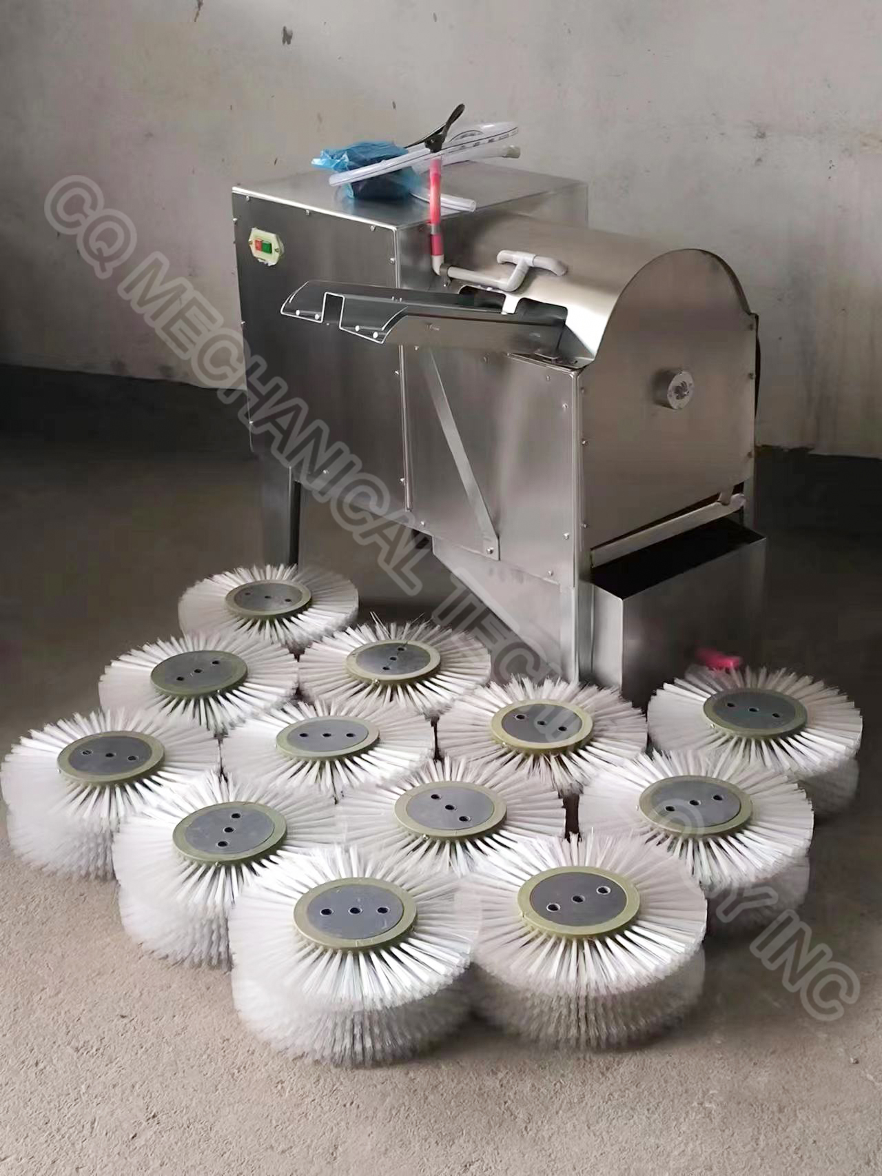 Circulating Water Washing Dry Cleaning Machine Automatic Dirty Chicken Quail Duck Egg Wash Washer