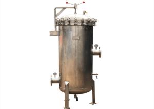 Wholesale SUS304L / SUS316L Single Cartridge Filter Housing For Industrial Wastewater Treatment from china suppliers