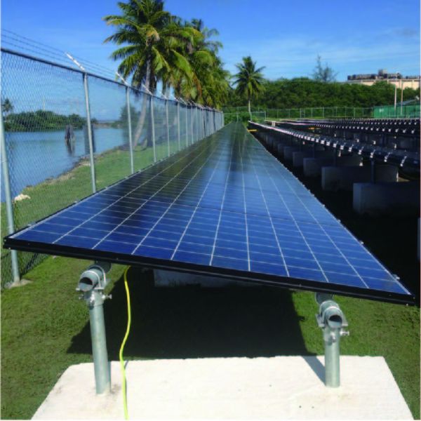 Ground Terrace Solar Panel Mounting Bracket Simple construction solar mounting system
