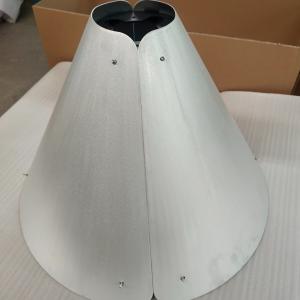 Wholesale Bending Street Lamp Shell Powder Coating Sheet Metal Enclosure Fabrication Stainless Steel Light Housing from china suppliers