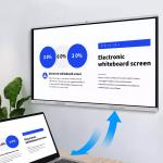 16:9 85 Inch Smart Board Interactive Flat Panel For Classroom