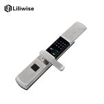 Sliding Cover Protection Fingerprint Door Lock , Intelligent Password Door Lock
