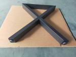 Furniture Base Part Metal Table Legs Sturdy Table Black Powder Coating