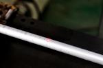 Silver Telescopic Total Station Reflector Pole 2.15m Survey Prism Pole