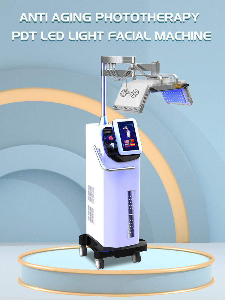 Multi Color PDT Therapy Machine FDA Certified For Face Neck Chest Treatment - 5 Lights