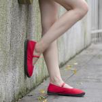 S387 Leather Shoes Handmade Toe Layer Cowhide High Quality Women'S Shoes Custom