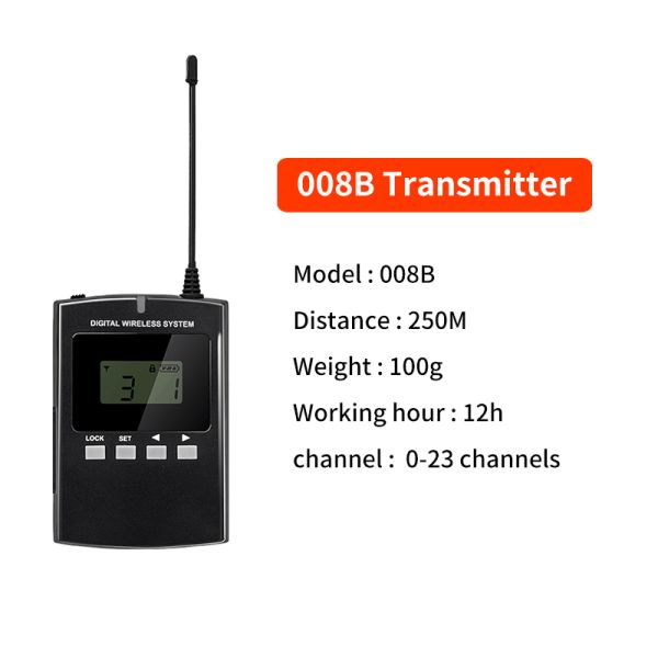 Wireless audio tour guide with flexible settings