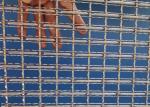 Velp Antique Brass Architectural Metal Mesh SS316 Crimped Wire Mesh