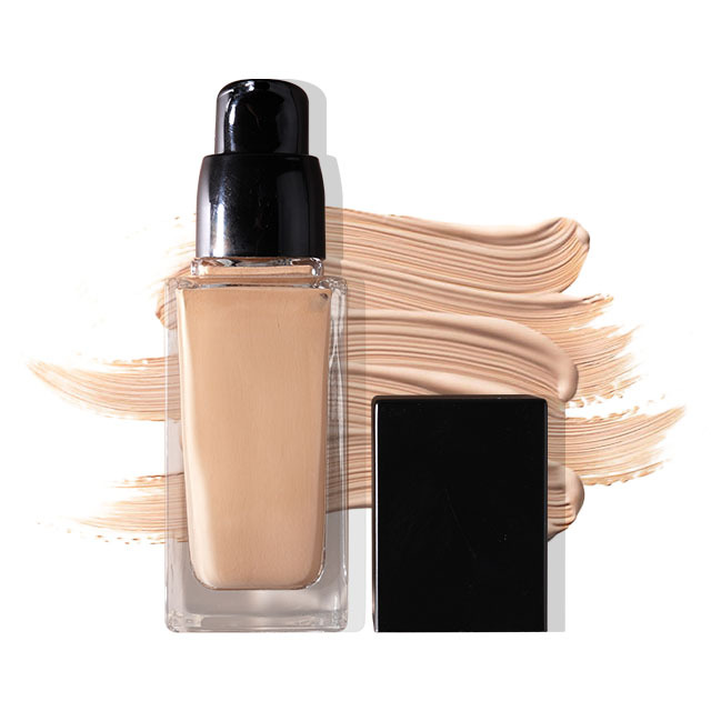 OEM / ODM Wholesale High Quality Organic Liquid Full Coverage Makeup Foundation Vegan Long Lasting Liquid Foundation