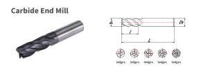 Wholesale 38-200mm Length Carbide End Mill High Precision Solid Carbide Milling Cutters from china suppliers