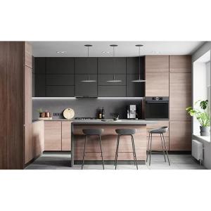 Wholesale Integral Modern Solid Wood Cabinet Hotel Kitchen Cabinet from china suppliers