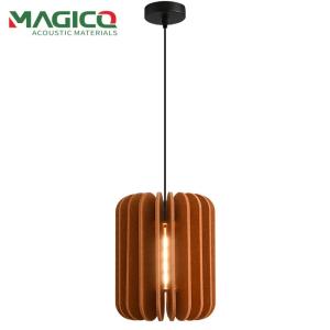 Wholesale Living Room Luxury Color Home PET Felt Lampshade Sound-absorbing Cotton Lighting Shade Chandelier from china suppliers