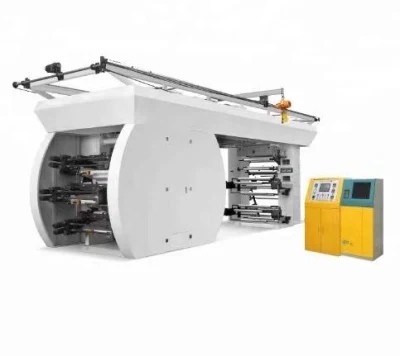 Automatic Non Woven Kraft Paper Printer Rice Nylon Plastic Bags to Bag Printing Machine#10-120m/min Printing speed