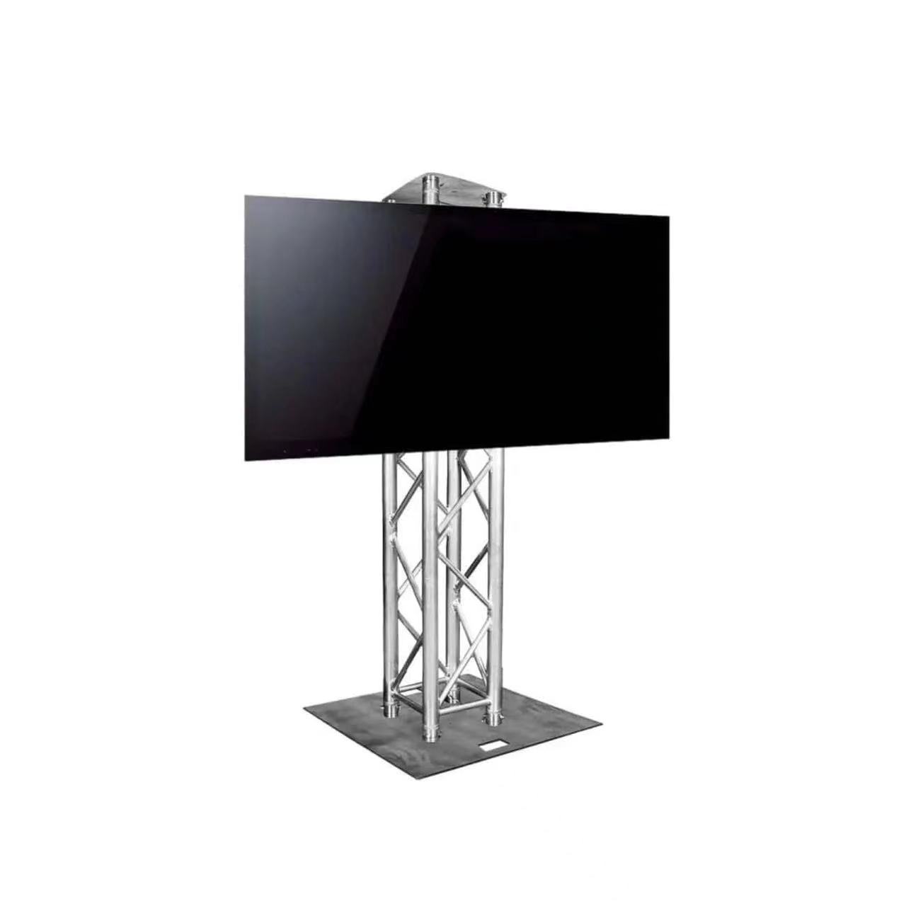 Silver Aluminum Truss Stand Custom Sizes Square Pattern DJ Lighting Truss