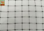 Carpet Cushion Industrial Plastic Netting Square Mesh Hole Size 6mm * 6mm Black