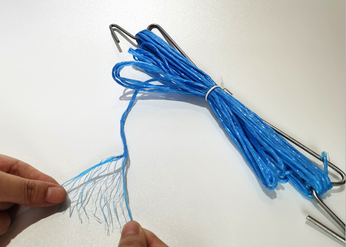 UV Treated Tomato Tying Twine Hanging Twisted 2.5g/m Split Film Polypropylene