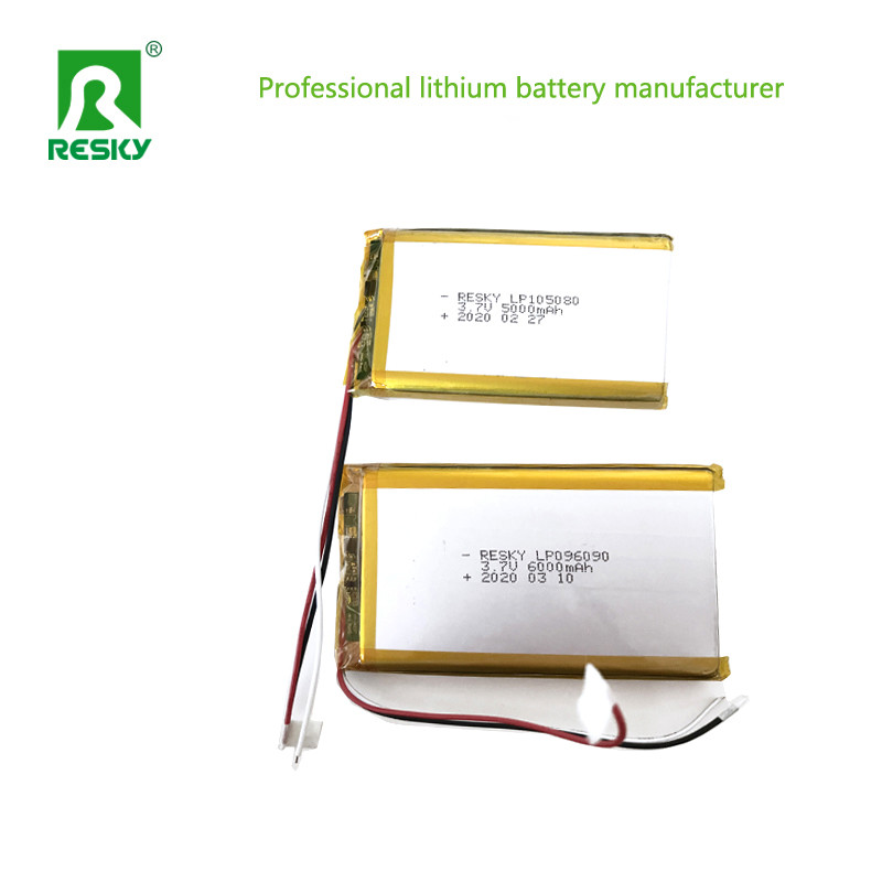 105080 805080 Lithium Ion Polymer Battery 3.7V 5000mAh 18.5wh For Power Bank