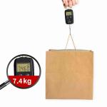 Custom Khaki Kraft Paper Shopping Bags 90gsm-150gsm