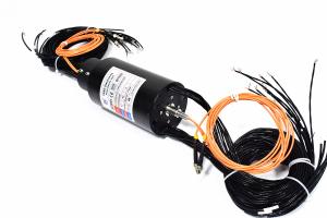 Wholesale Reliable Performance Fiber Optic Rotary Joint , Integrate Power Slip Ring from china suppliers