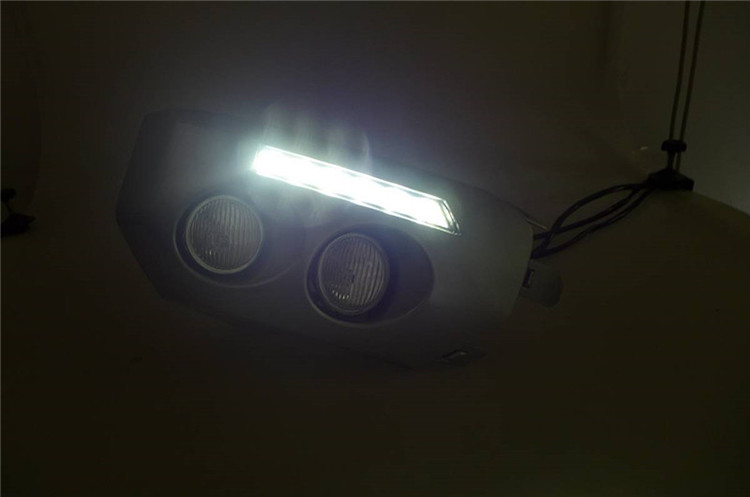 Toyota FJ Cruiser LED Daytime Running Lights & Clear LED DRL with Fog Lights