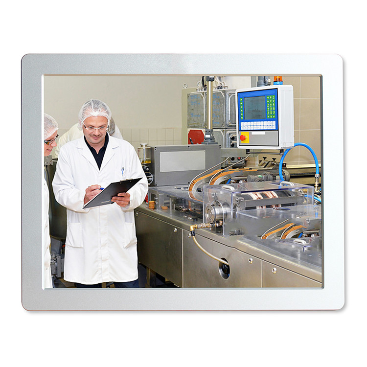 15" Industrial Touch Screen Pc Computer , Ip67 Water Resistant Industrial Flat Panel Pc