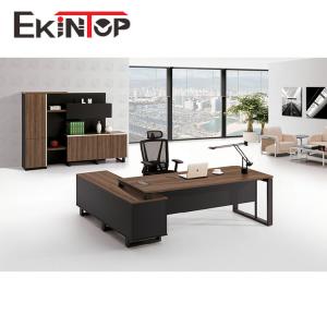 Wholesale Wooden Executive Black Brown Office Desk For Home School Office OEM ODM from china suppliers
