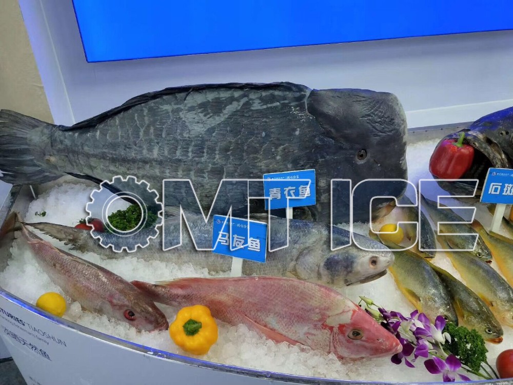 5ton Saltwater Flake Ice Machine Automaticlly Water Cooliing For Fishing Boats