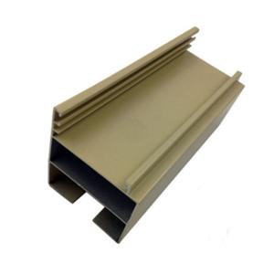 Wholesale 6063 Extruded Powder Coated Cream Aluminum Profiles For Windows from china suppliers