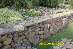 Wholesale Grey Galfan Coated Welded Gabion Box Retaining Gabion Rock Cages from china suppliers