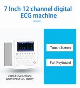 China Six Channel ECG Machine with Single / Multiple Leads & Internal / External Data Storage on sale