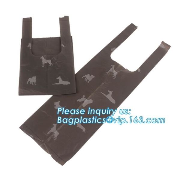 Disposable Plastic Thin bags Customized Colors Baby Nappy Sack, pla packaging biodegradable plastic nappy sacks bags pac