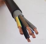CE Cert. NYY Power Cable 0.6/1KV Flame Resistance , Cold Resistance
